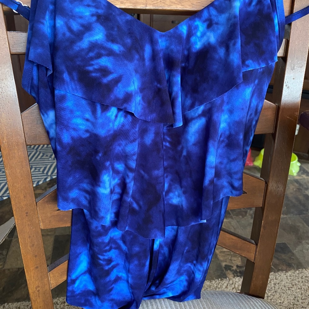 AQUA GREEN brand tankini.Size S.